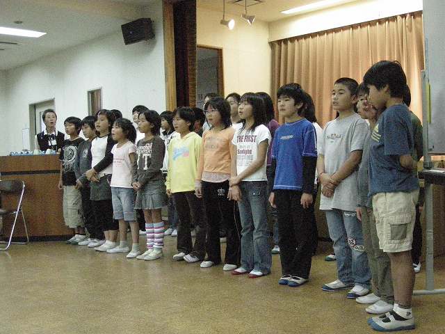 20071115大久野小学校交流会