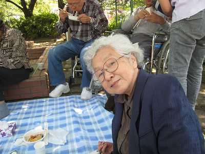 西六郷公園へ遠足(ほのか東矢口)