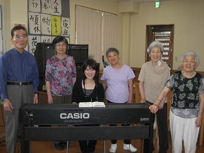 サックスとピアノの演奏会(ほのか武蔵村山)