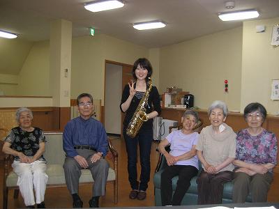 サックスとピアノの演奏会(ほのか武蔵村山)