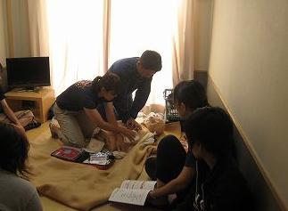 救急救命講習(さくらの家・ほのか東矢口)